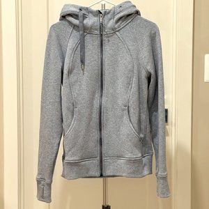 lululemon athletica Gray Zip-Up Hoodie